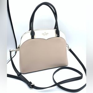 NWT KATE SPADE MEDIUM DOME SATCHEL WKRU7087 colorblock saff